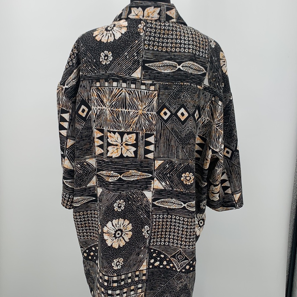Hawaiian Luau shirt Vintage Michael Irvin 88 size XL - Picture 3 of 6